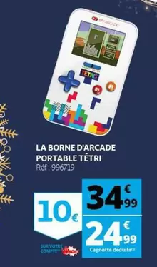 La Borne D'arcade Portable Tètri