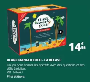 La Recave - Blanc Manger Coco