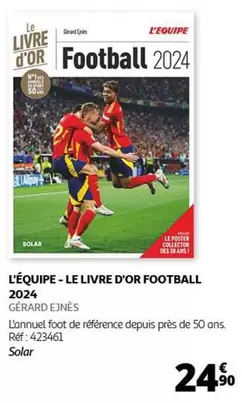 Solar - Le Livre D'or Football 2024