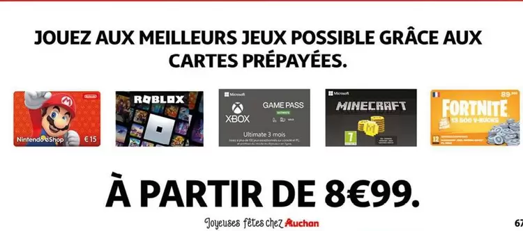 Nintendo : Cartes Prépayées pour Jouer aux Meilleurs Jeux