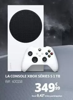 La Console Xbox Séries S 1tb