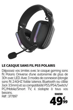 TOUS - Le Casque Sans Fil Ps5 Polaris