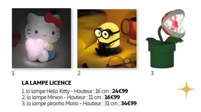 Hello Kitty - La Lampe Licence