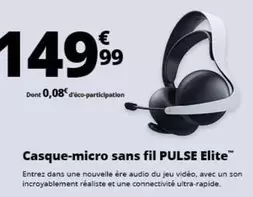 Casque-micro Sans Fil Pulse Elite