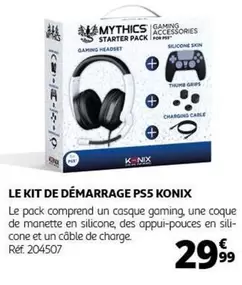 Le Kit De Démarrage Ps5 Konix