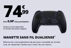 Manette Sans Fil Dualsense