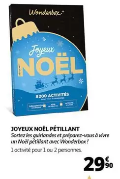 Wonderbox - Joyeux Noël Pétillant