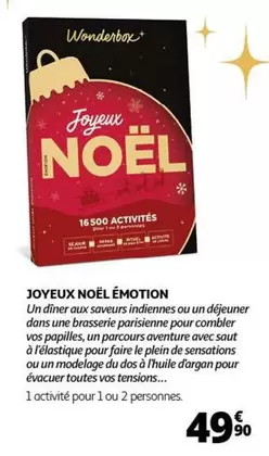 Wonderbox - Joyeux Noël Émotion