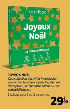 Smartbox - Joyeux Noël