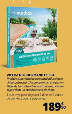 Smartbox - Week-end Gourmand Et Spa