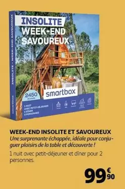 Smartbox - Week End Insolite Et Savoureux