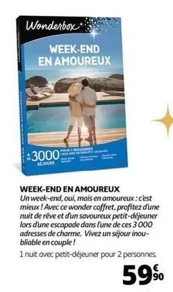 Wonderbox - Week End En Amoureux