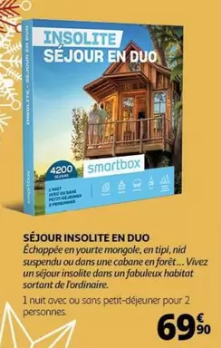 Smartbox - Sejour Insolite En Duo