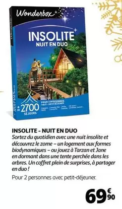 Wonderbox - Nuit En Duo