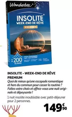 Wonderbox - Week End De Rêve Premium