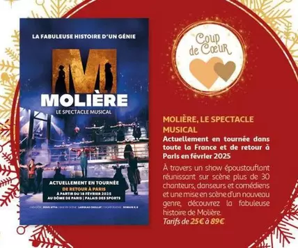 Moliere Le Spectacle Musical