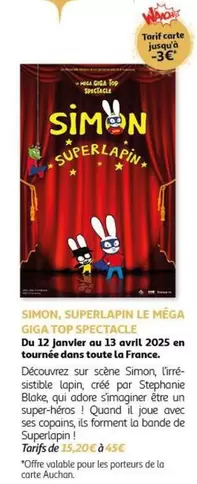 Simon - , Superlapin Le Méga Giga