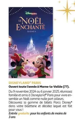 Disneyland Paris : Ouvert toute l'année à Marne-la-Vallée - Profitez de la magie sans interruption !