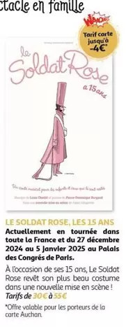 Auchan - Le Soldat Rose