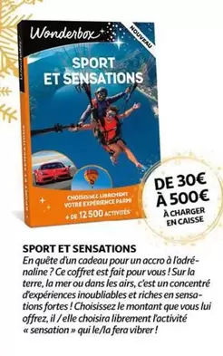 Wonderbox - Sport Et Sensations