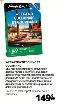 Wonderbox - Week End Cocooning Et Gourmand