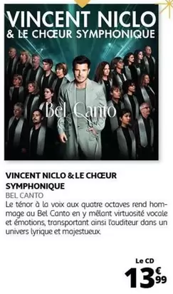 Vincent Niclo & Le Chceur Symphonique