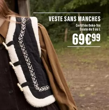 Oeko-Tex - Veste Sans Manches