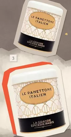 Le Panettone Italien offre sur Le bon marché