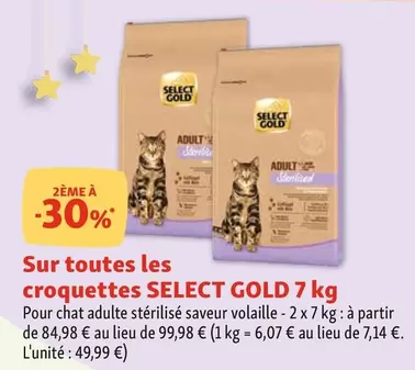 Select Gold - Sur Toutes Les Croquettes