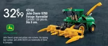 John Deere 9700 Forage Harvester offre à 32,99€ sur Cora