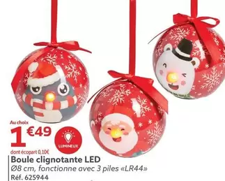 Boule Clignotante Led offre à 1,49€ sur Gifi