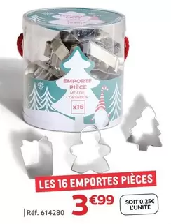 Les 16 Emportes Pièces offre à 3,99€ sur Gifi