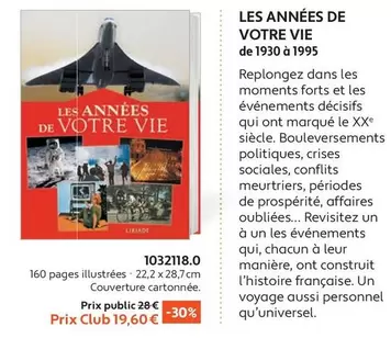 Les Annees De Votre Vie