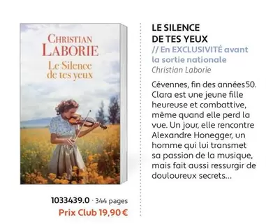 Le Silence De Tes Yeux