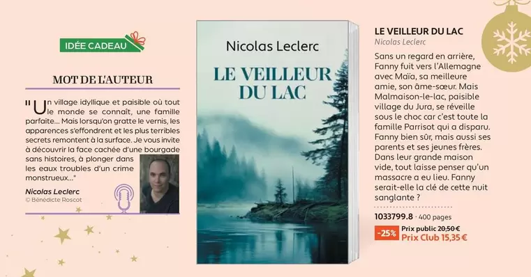 Nicolas Lecherc - Le Veilleur Du Lac