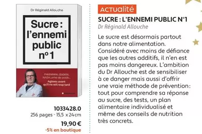 Pagès - Sucre L'ennemi Public N° 1