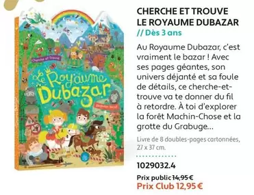 Cherche Et Trouve Le Royaume Dubazar