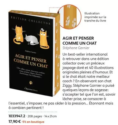 Garnier - Agir Et Penser Comme Un Chat