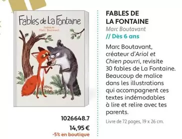 Fables De La Fontaine