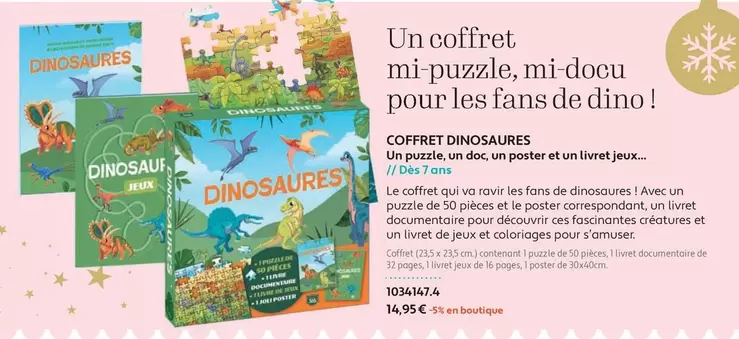 Dinosaures - Coffret