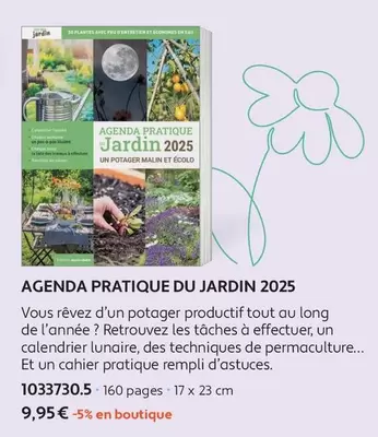 Agenda Pratique Du Jardin 2025