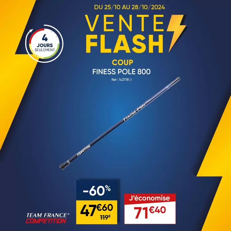 Flash - Finesse Pole 800