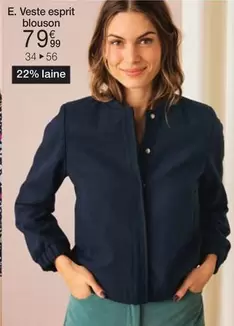 Veste Esprit Blouson offre à 79,99€ sur Damart