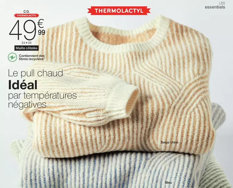 Maille - Le Pull Chaud Par Températures