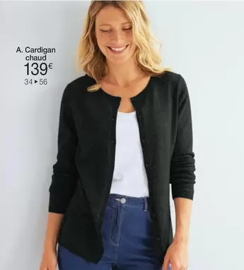 Cardigan Chaud