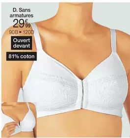 Sans Armatures offre à 29,99€ sur Damart