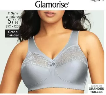 Glamorise offre à 57,99€ sur Damart