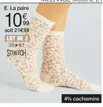 Lot Ecru Animalier offre à 10,99€ sur Damart