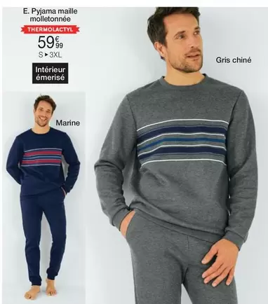 Maille - Pyjama  Molletonnee offre à 59,99€ sur Damart