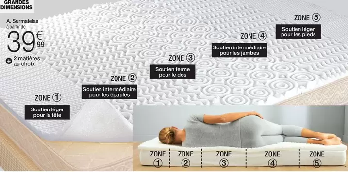 Zone - Couette Diferentes, Atun offre à 39,99€ sur Damart